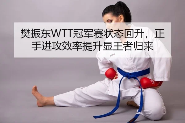 樊振东WTT冠军赛状态回升，正手进攻效率提升显王者归来（kaiyun）